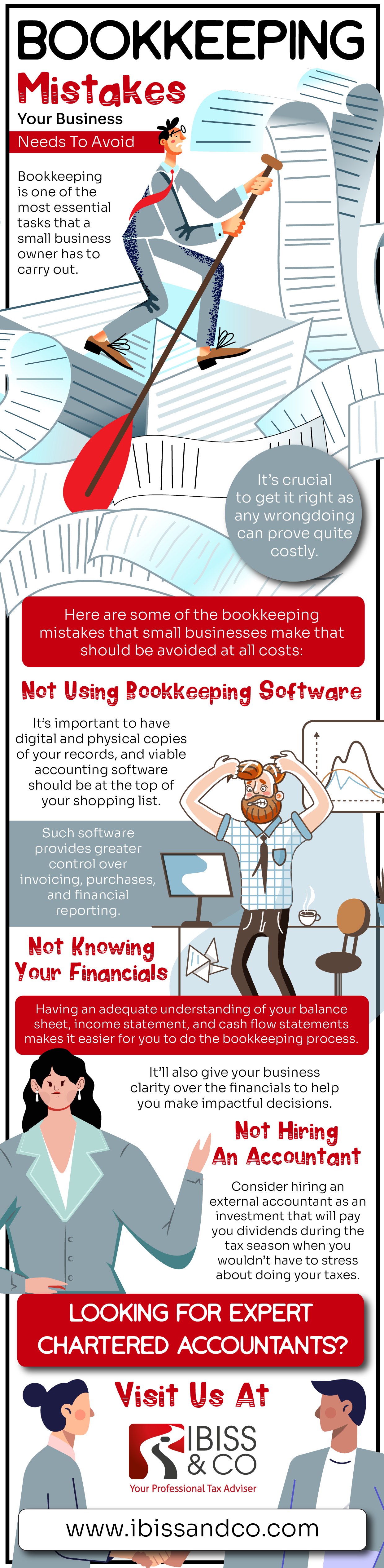 Bookkeeping Mistakes Your Business Needs To Avoid