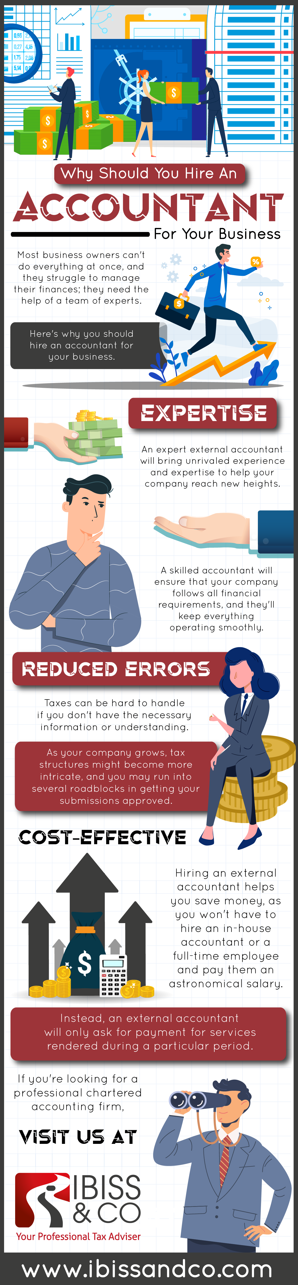 Why should you hire an accountant for your business-INFOGRAPH