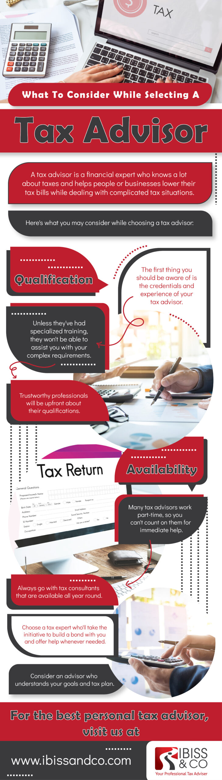 What to consider while selecting a tax advisor-INFOGRAPH